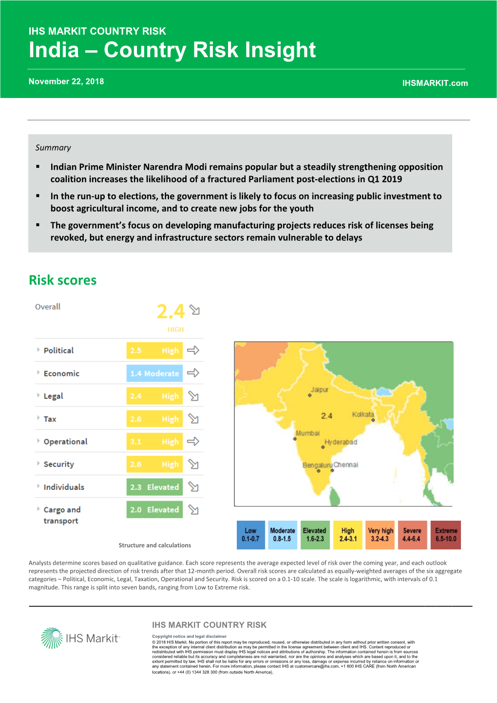 India – Country Risk Insight