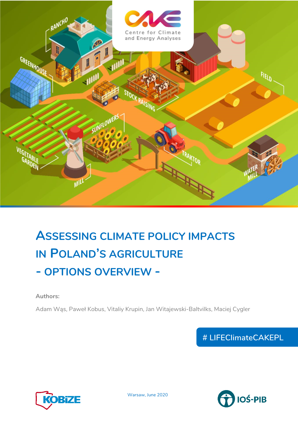 Assessing Climate Policy Impacts in Poland’S Agriculture - Options Overview