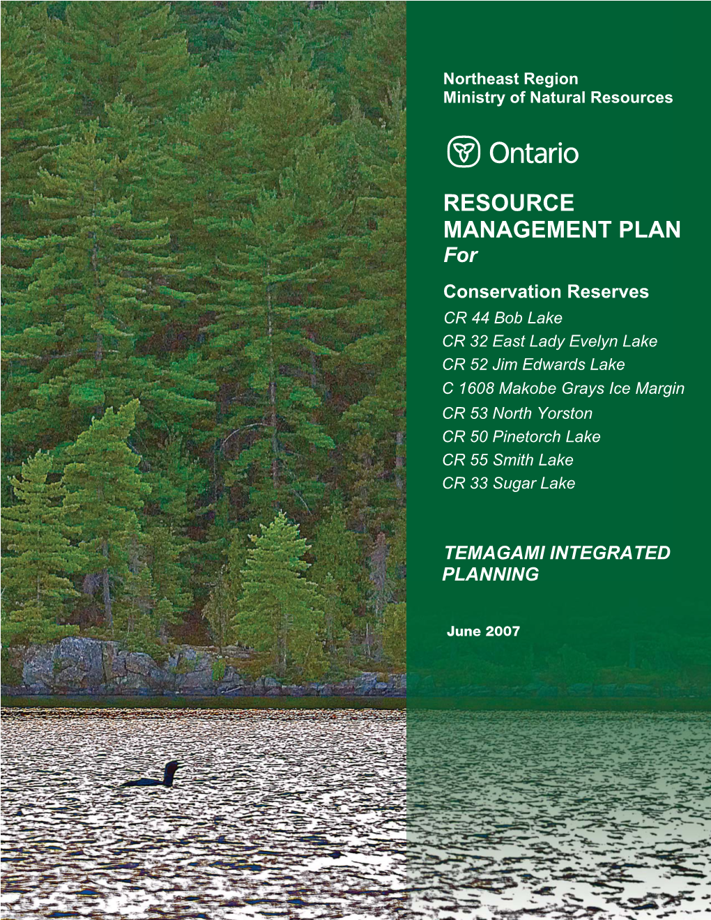 Temagami Integrated Planning