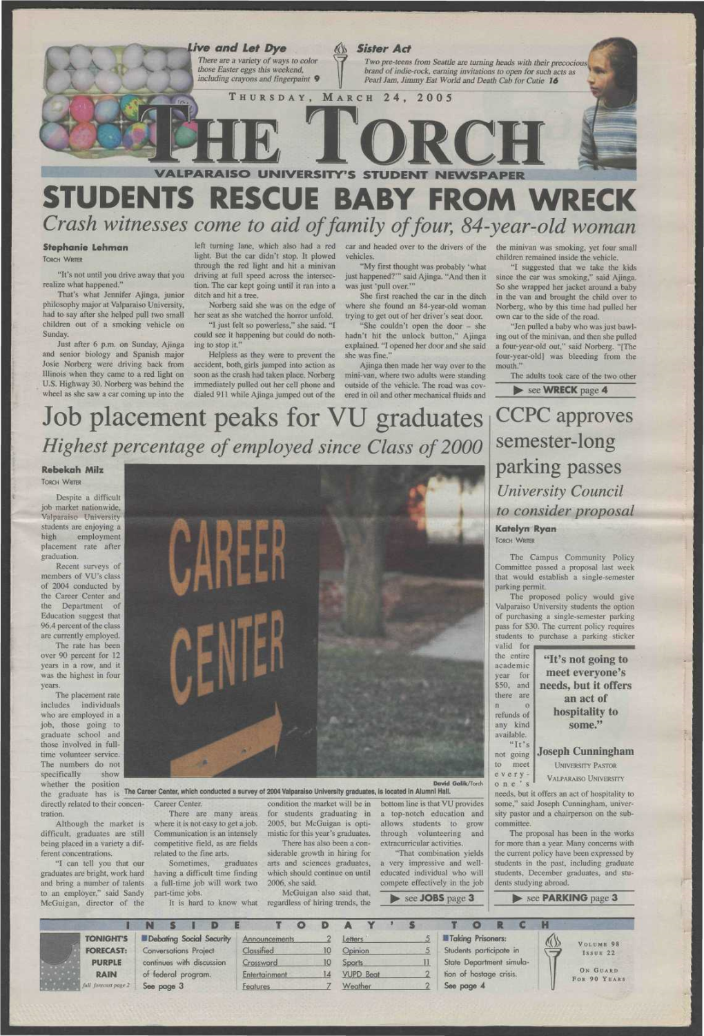 Students Rescue Baby from Wreck