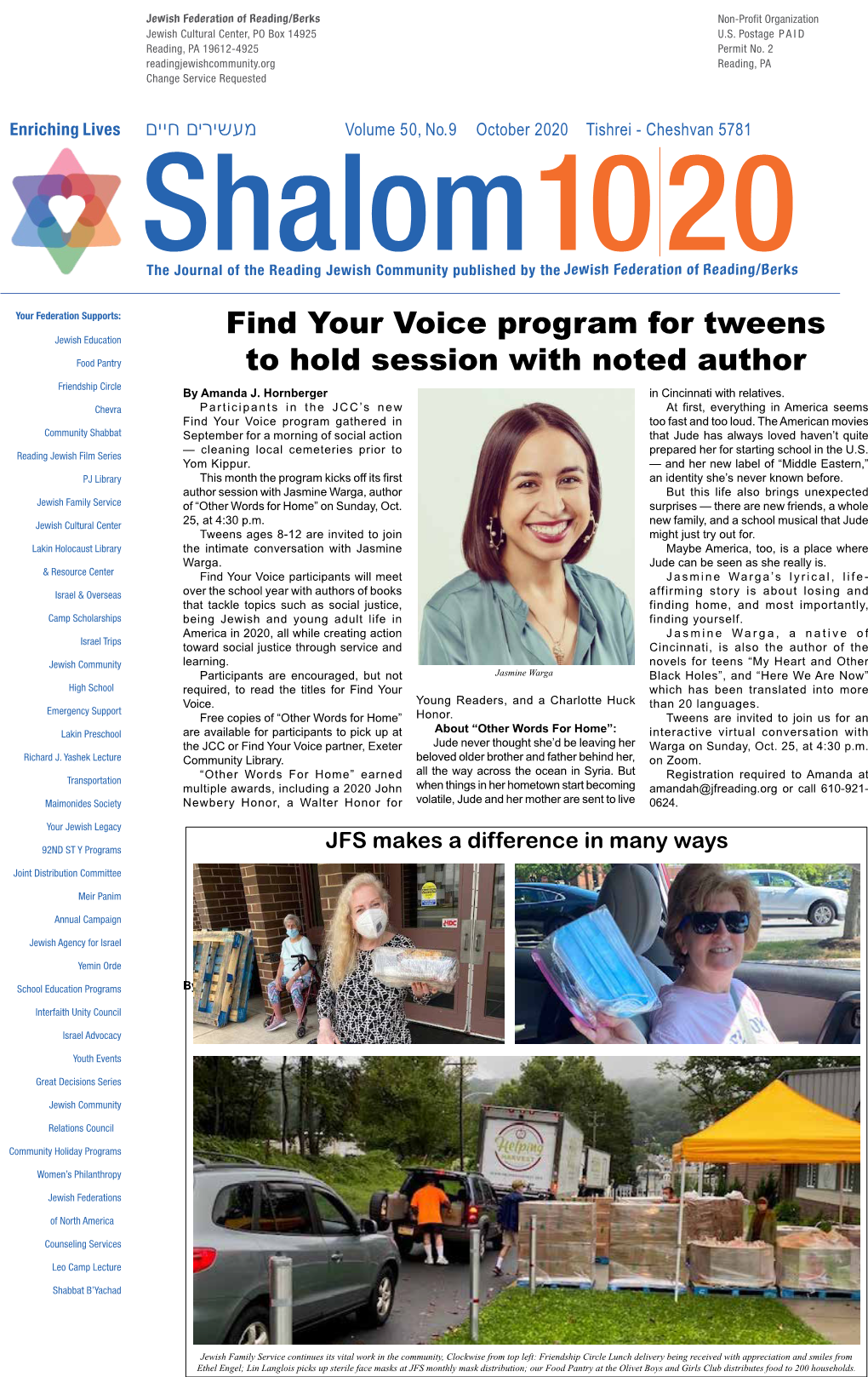 Find Your Voice Program for Tweens to Hold Session with Noted Author