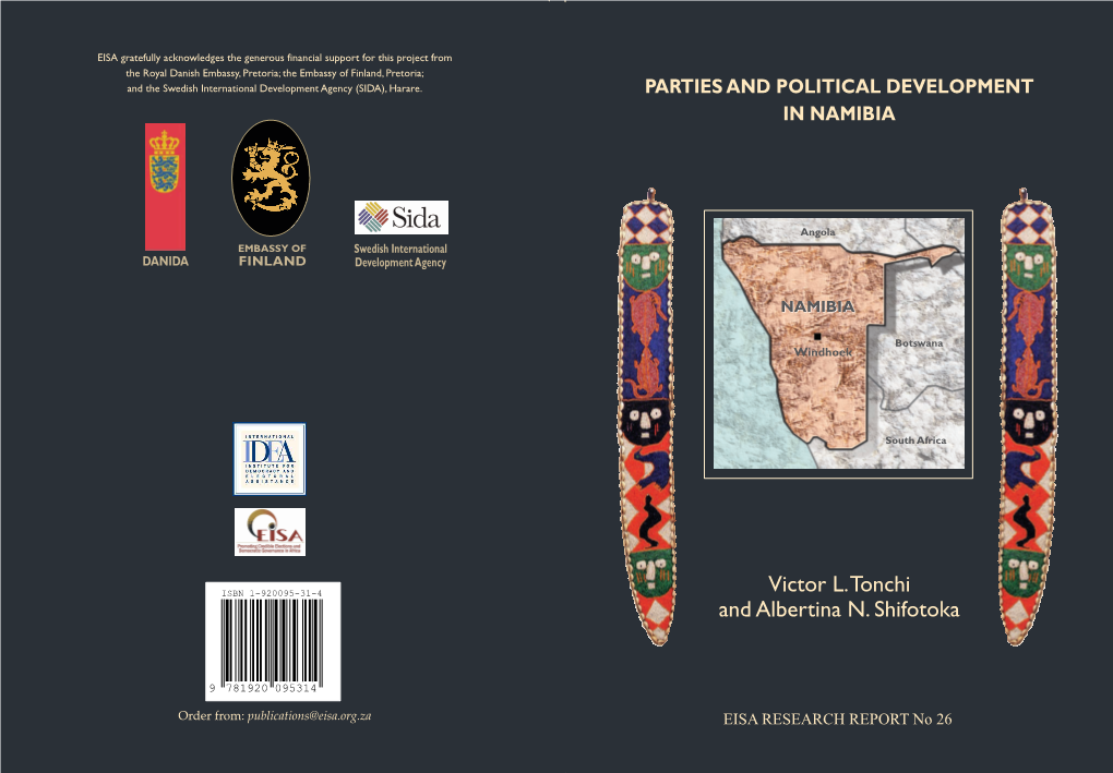 Parties and Political Development in Namibia