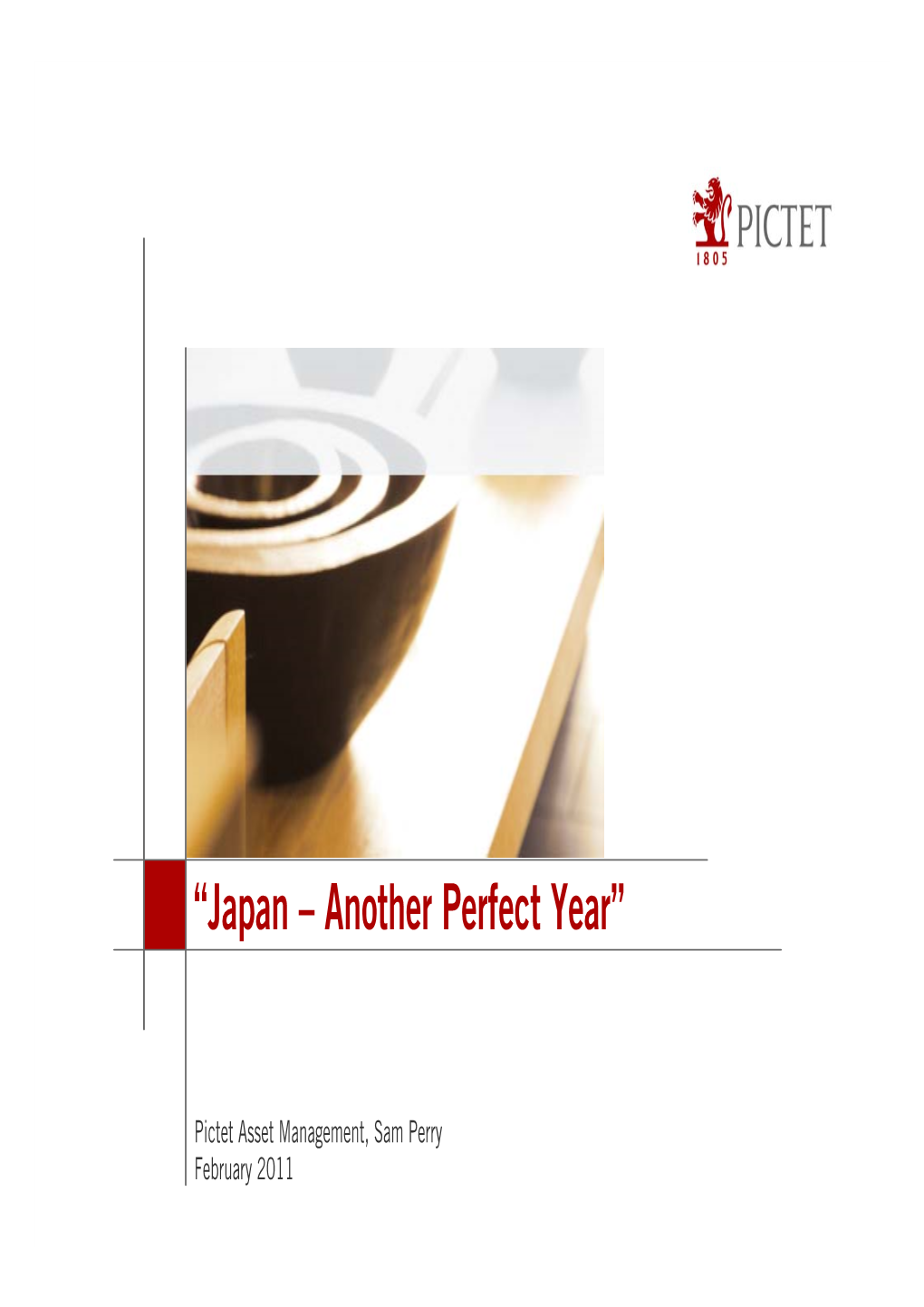 “Japan – Another Perfect Year”