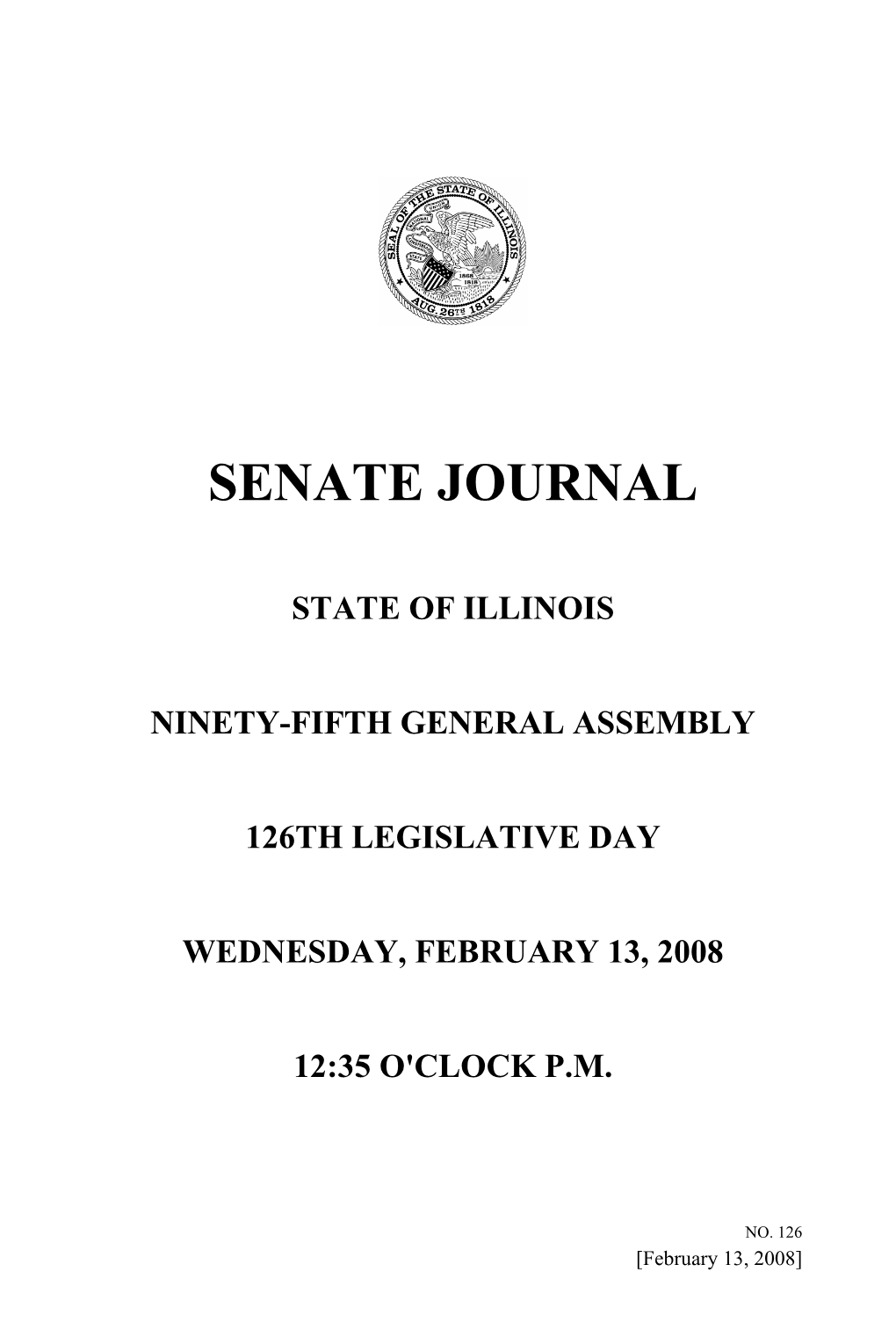 Senate Journal