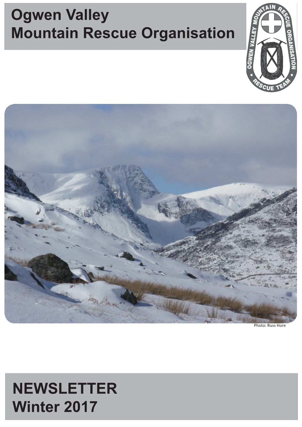 Ogwen Valley Mountain Rescue Organisation NEWSLETTER Winter