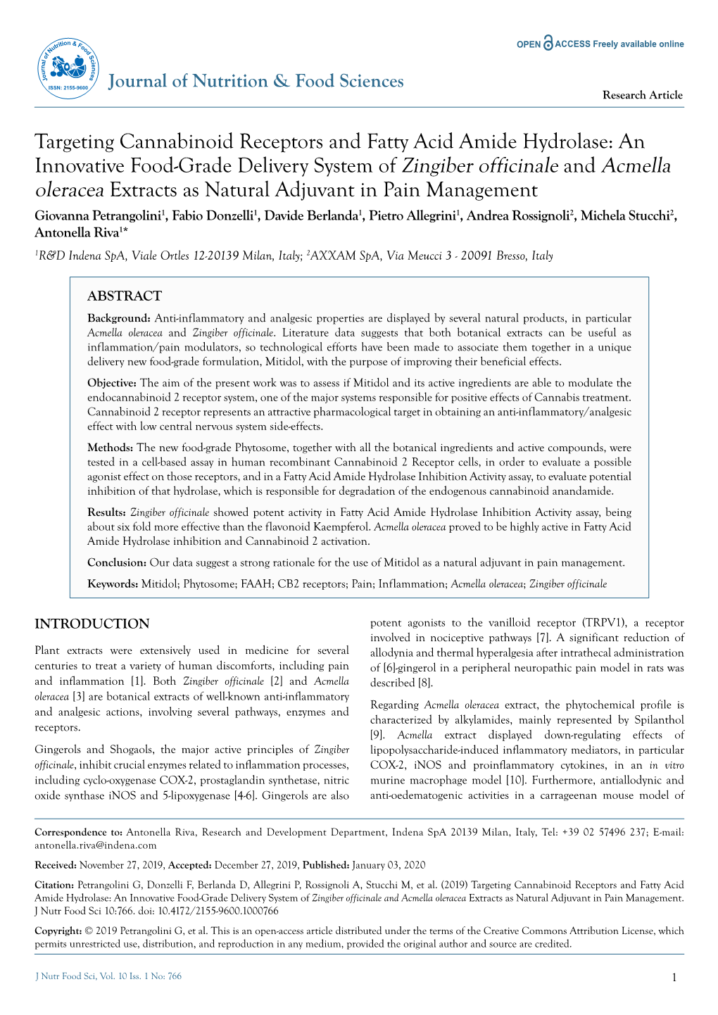 Targeting Cannabinoid Receptors and Fatty