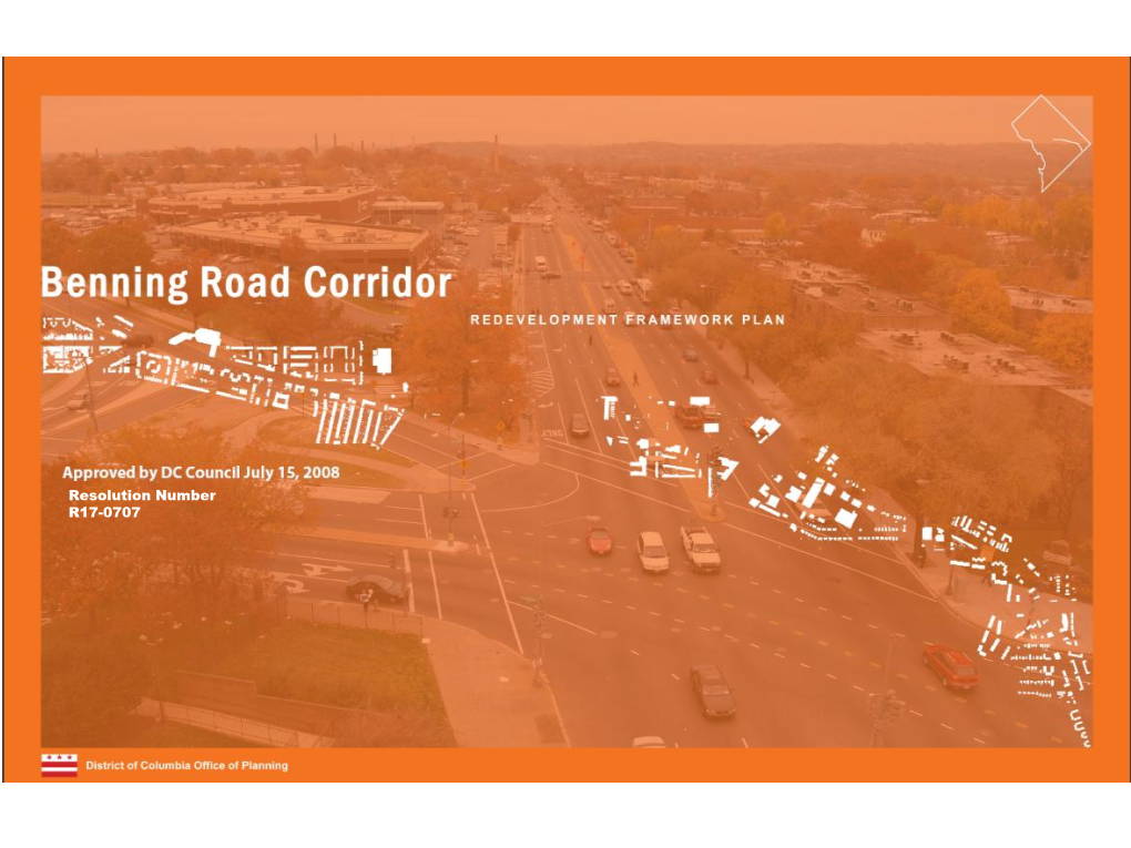 Benning Road Corridor Redevelopment Framework Part 1