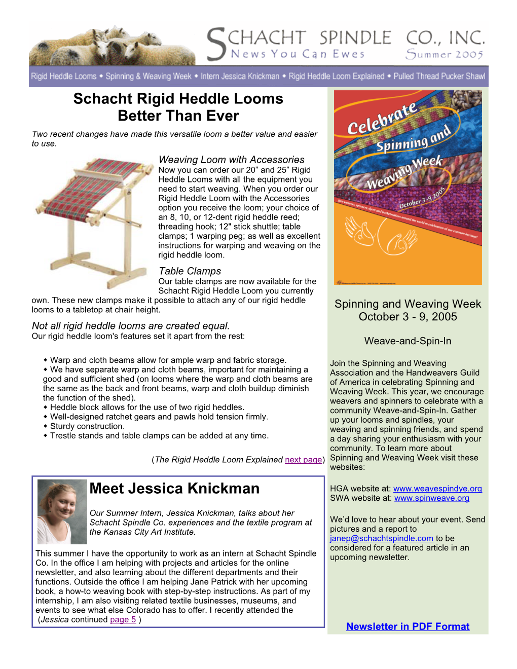 Schacht Rigid Heddle Looms Better Than Ever Meet Jessica Knickman