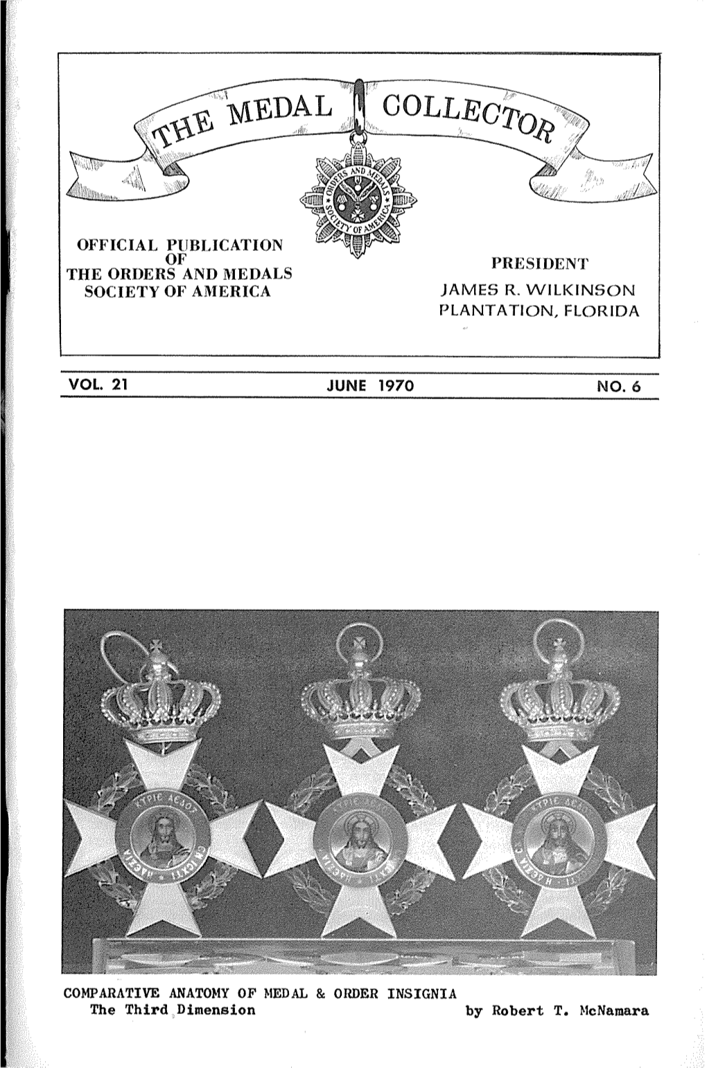 COMPARATIVE ANATOMY of MEDAL & ORDER INSIGNIA The