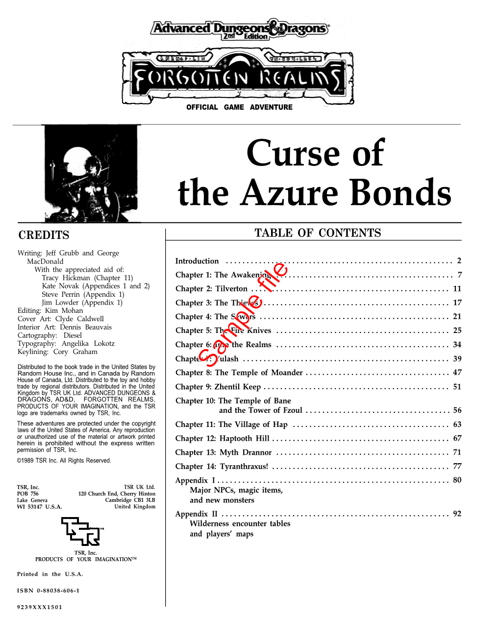 Curse of the Azure Bonds