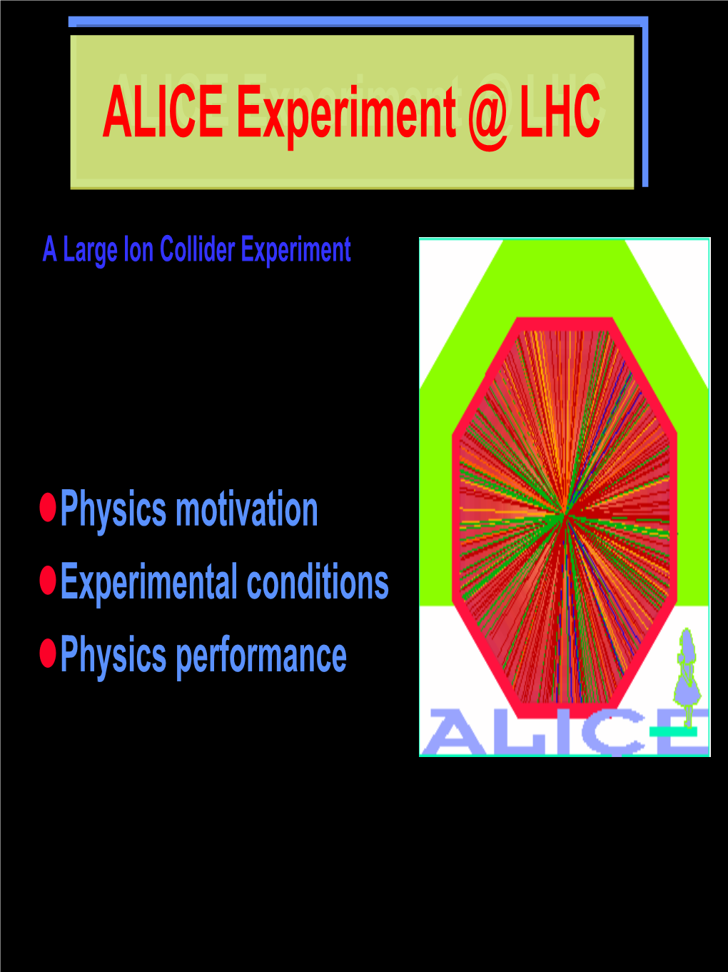 ALICE Experimentexperiment @@ LHCLHC