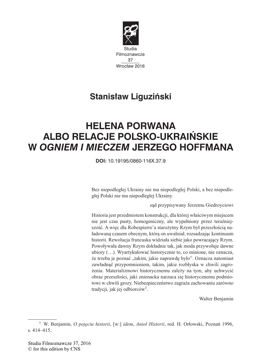 Helena Porwana Albo Relacje Polsko-Ukraińskie W