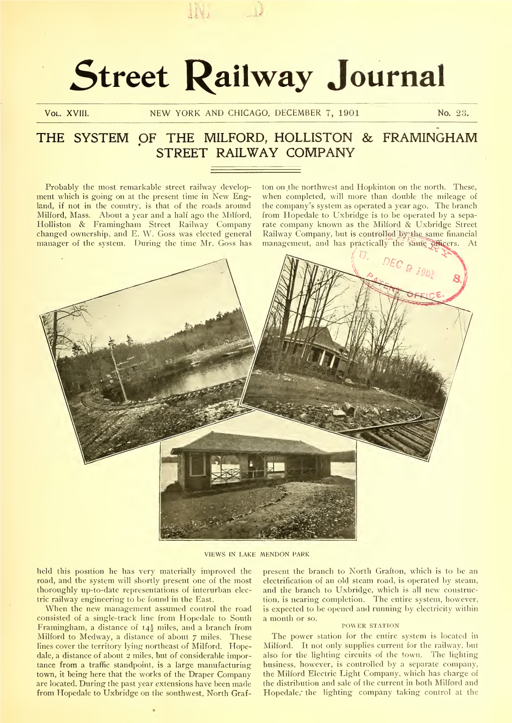 The Street Railway Journal