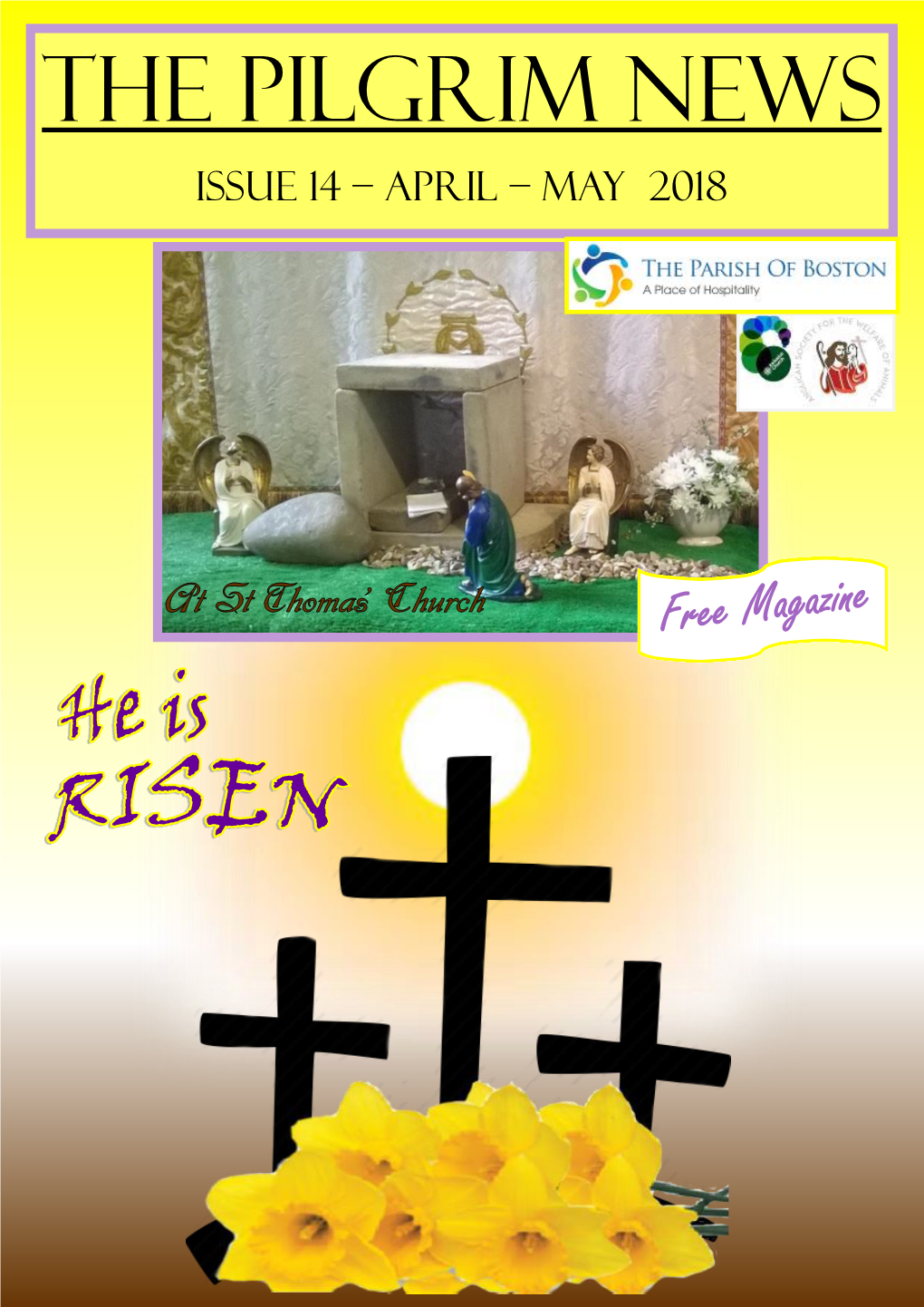 The Pilgrim News Issue 14 – April – May 2018 Revd