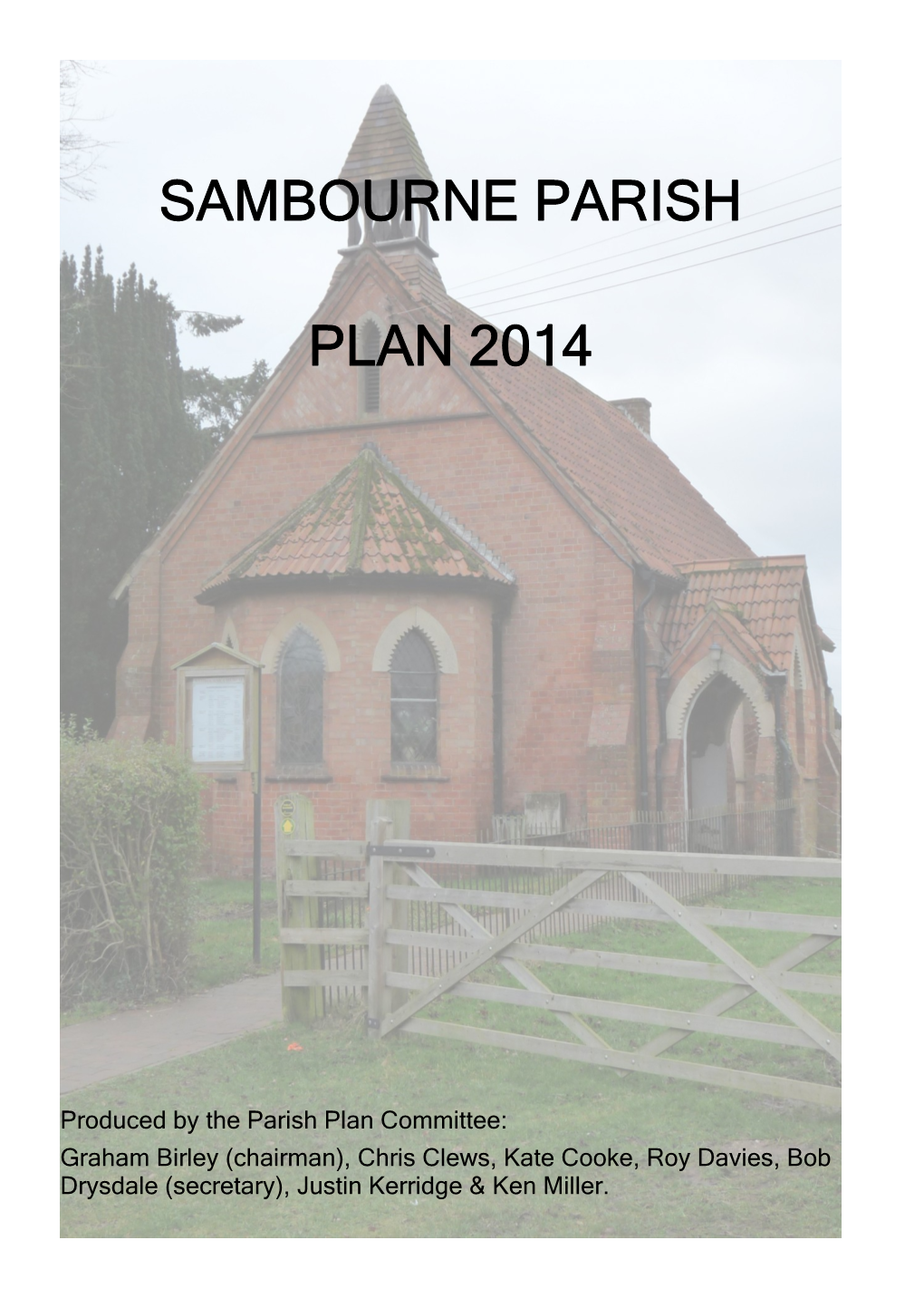 Sambourne Parish Plan 2014