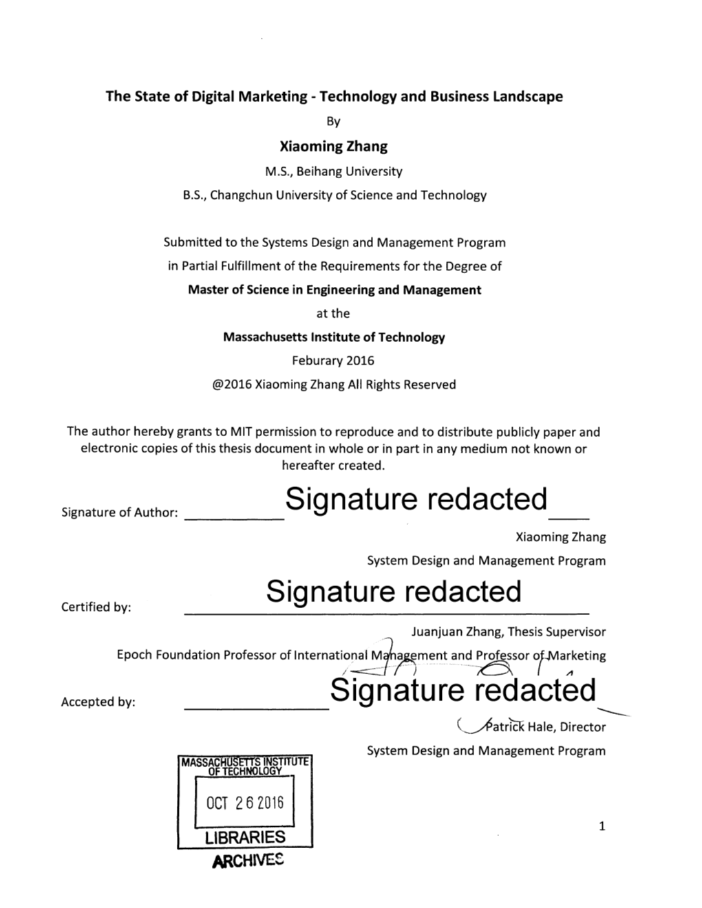 ___Signature Redacted__ Signature Redacted