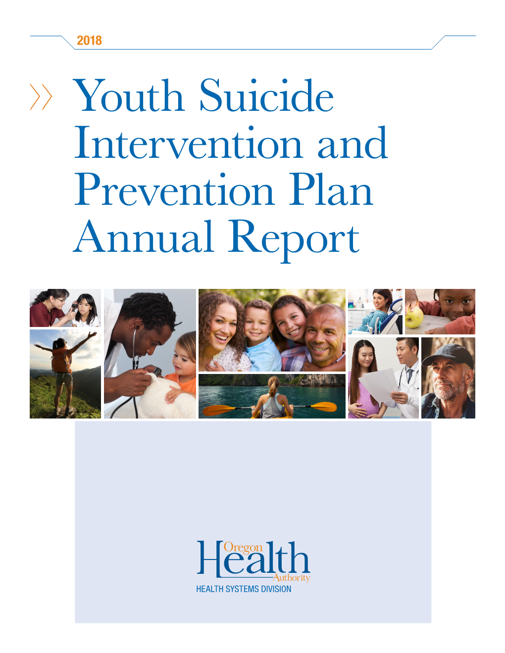 2018 Youth Suicide Intervention and Prevention Plan Annual Report