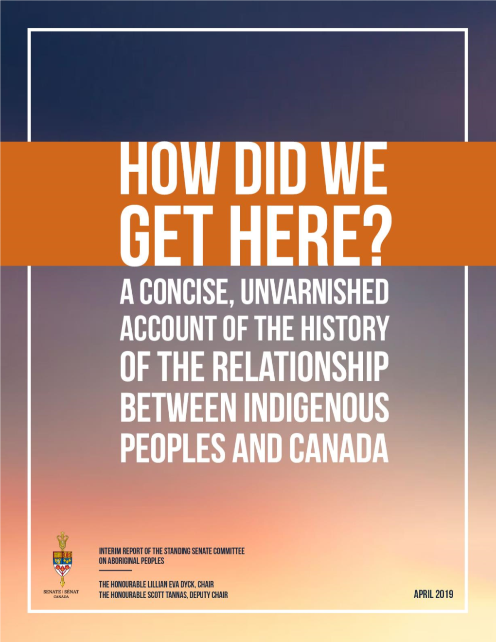 The History of the Relationship Between Indigenous Peoples and Canada