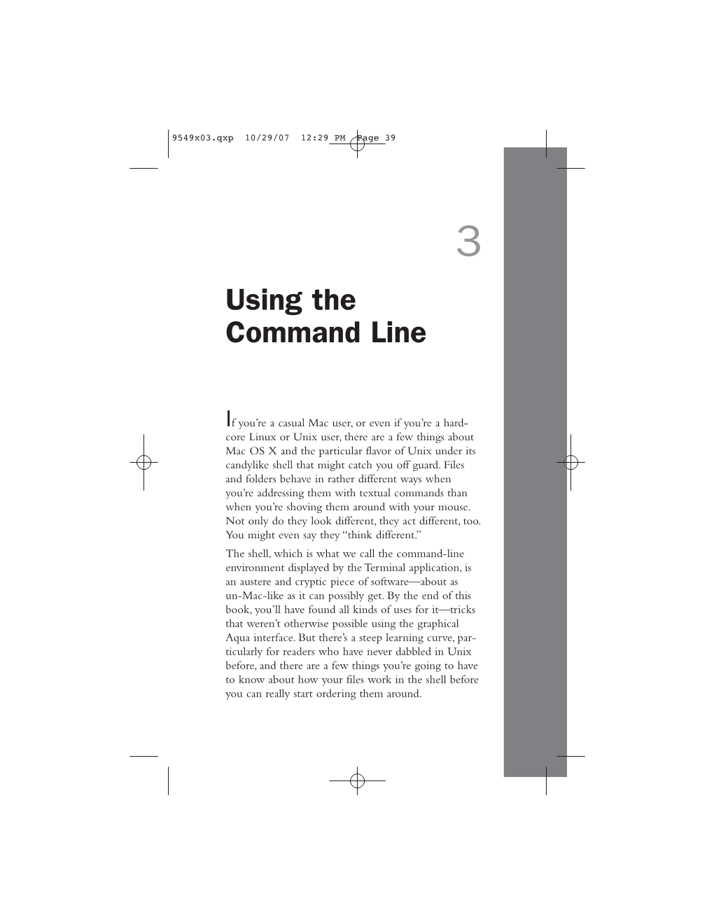 Using the Command Line