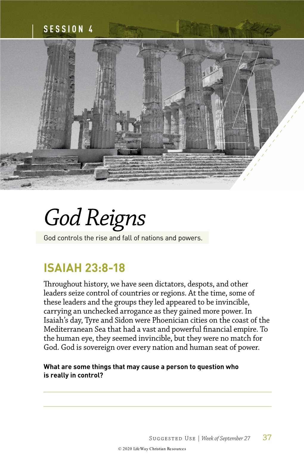 God Reigns God Controls the Rise and Fall of Nations and Powers