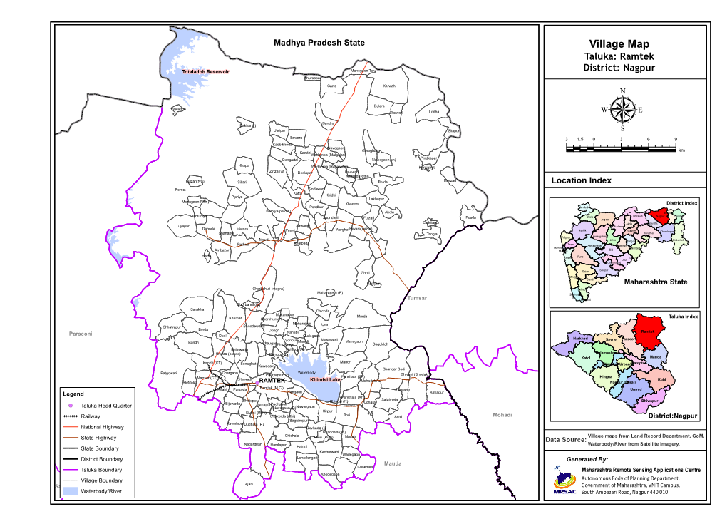 Village Map Taluka: Ramtek District: Nagpur