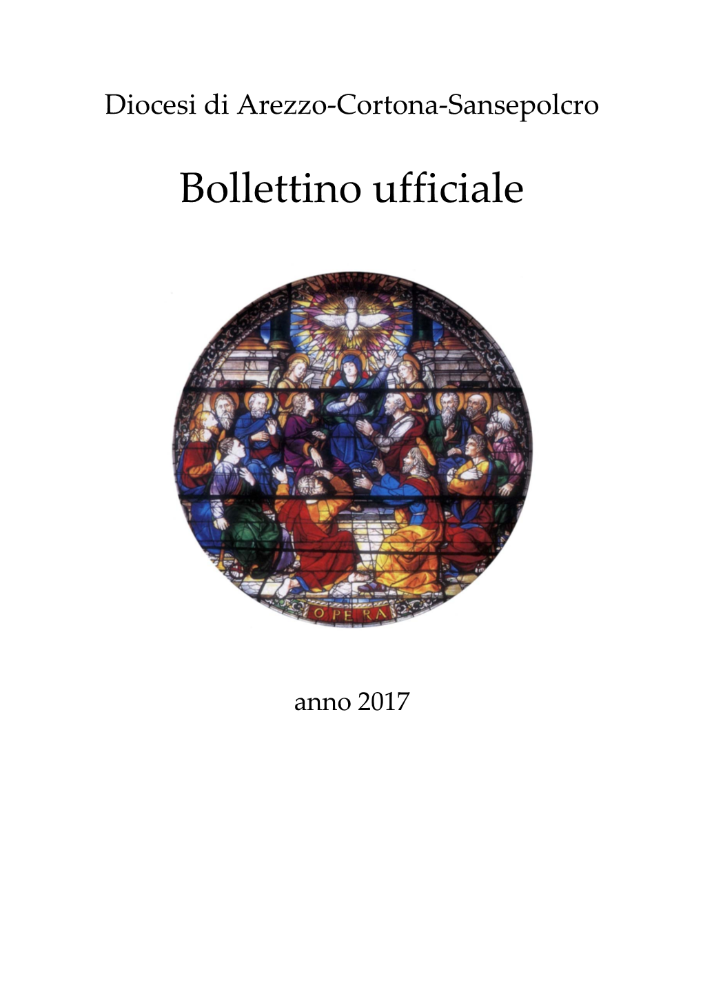 Bollettino Diocesano Anno 2017