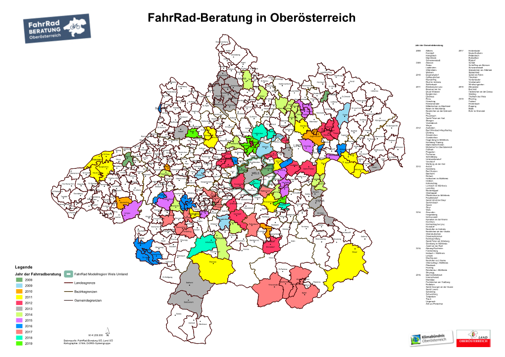Grafik Fahrradberatung Oberösterreich