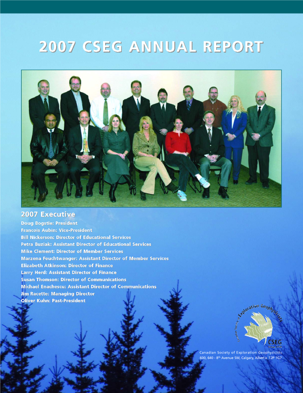 Cseg 2007 Annual Report