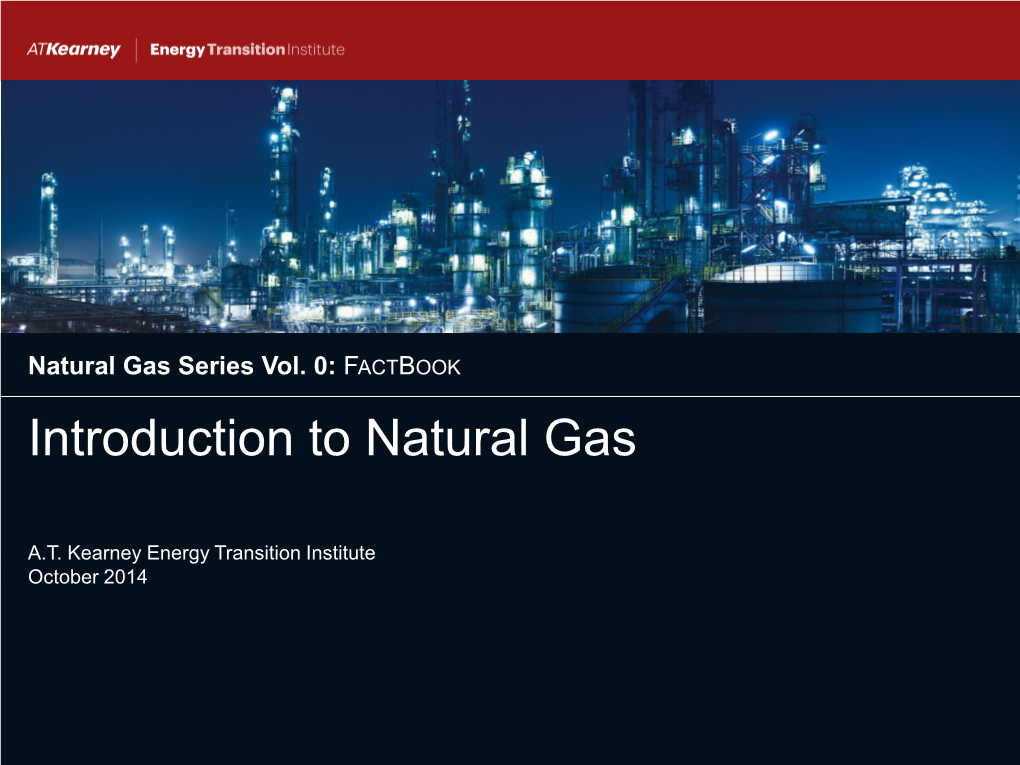 Introduction to Natural Gas