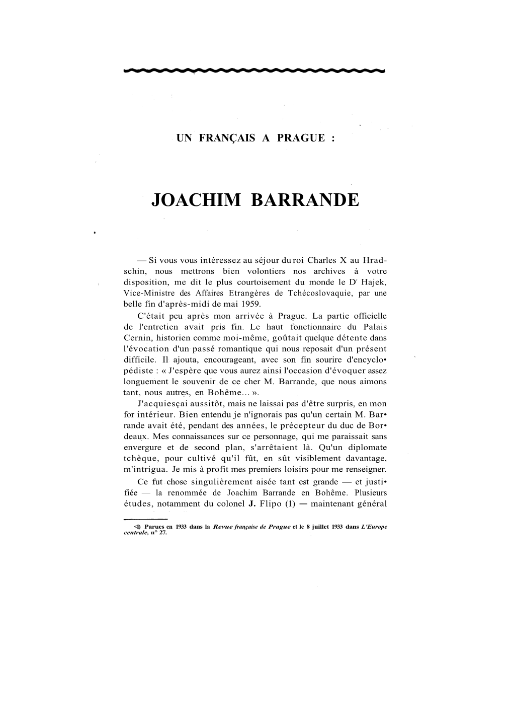 Joachim Barrande