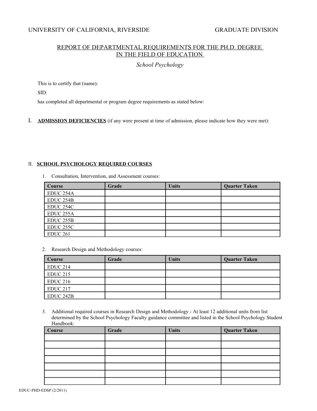 University of California, Riverside Graduate Division s1