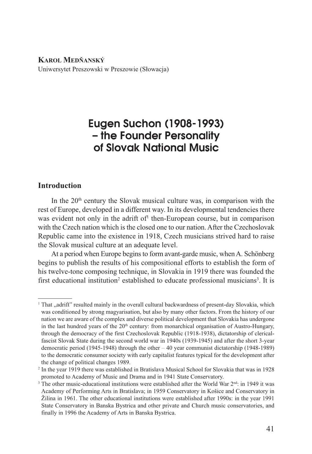 Eugen Suchon