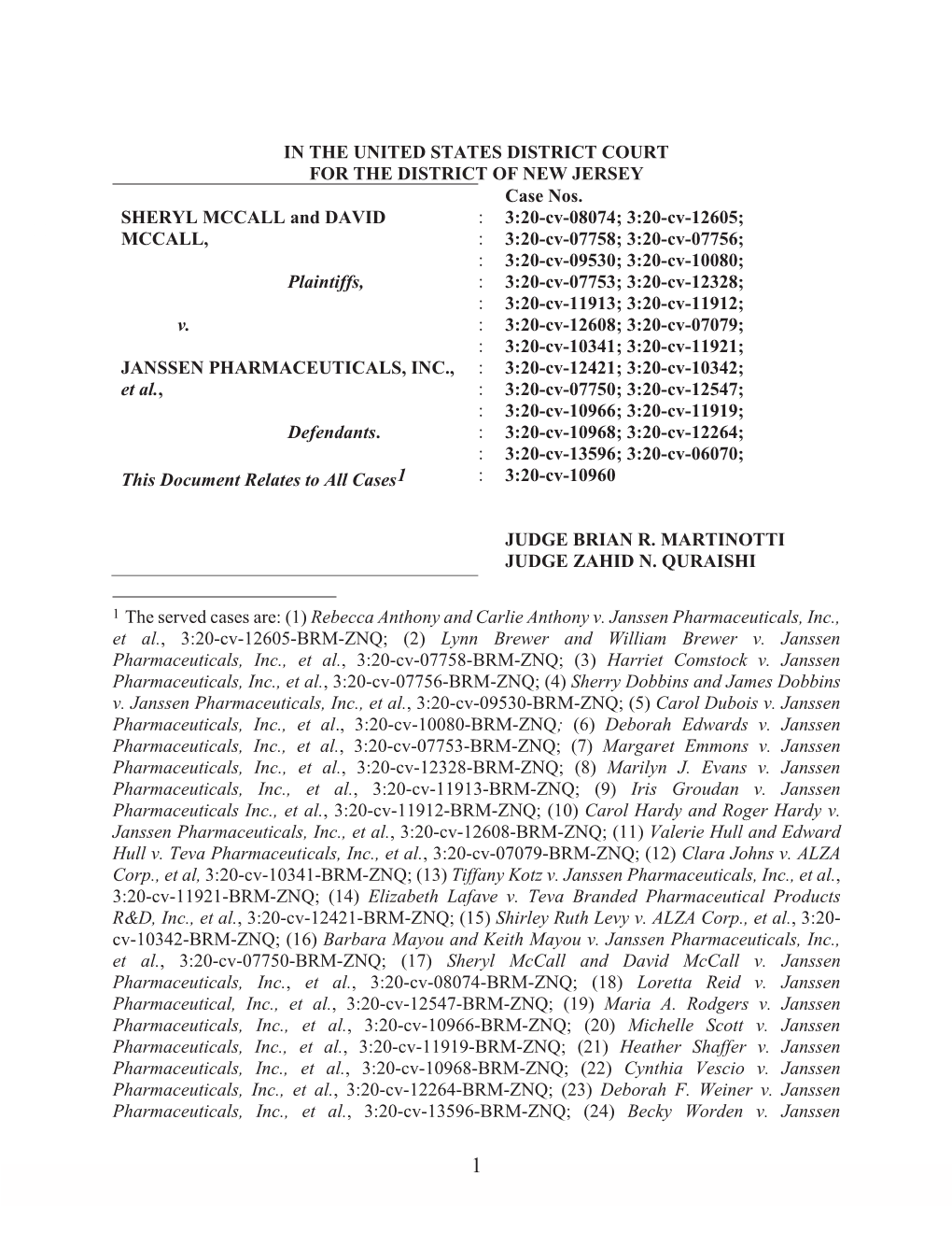 Pre-2973 MDL Case Management Order #5