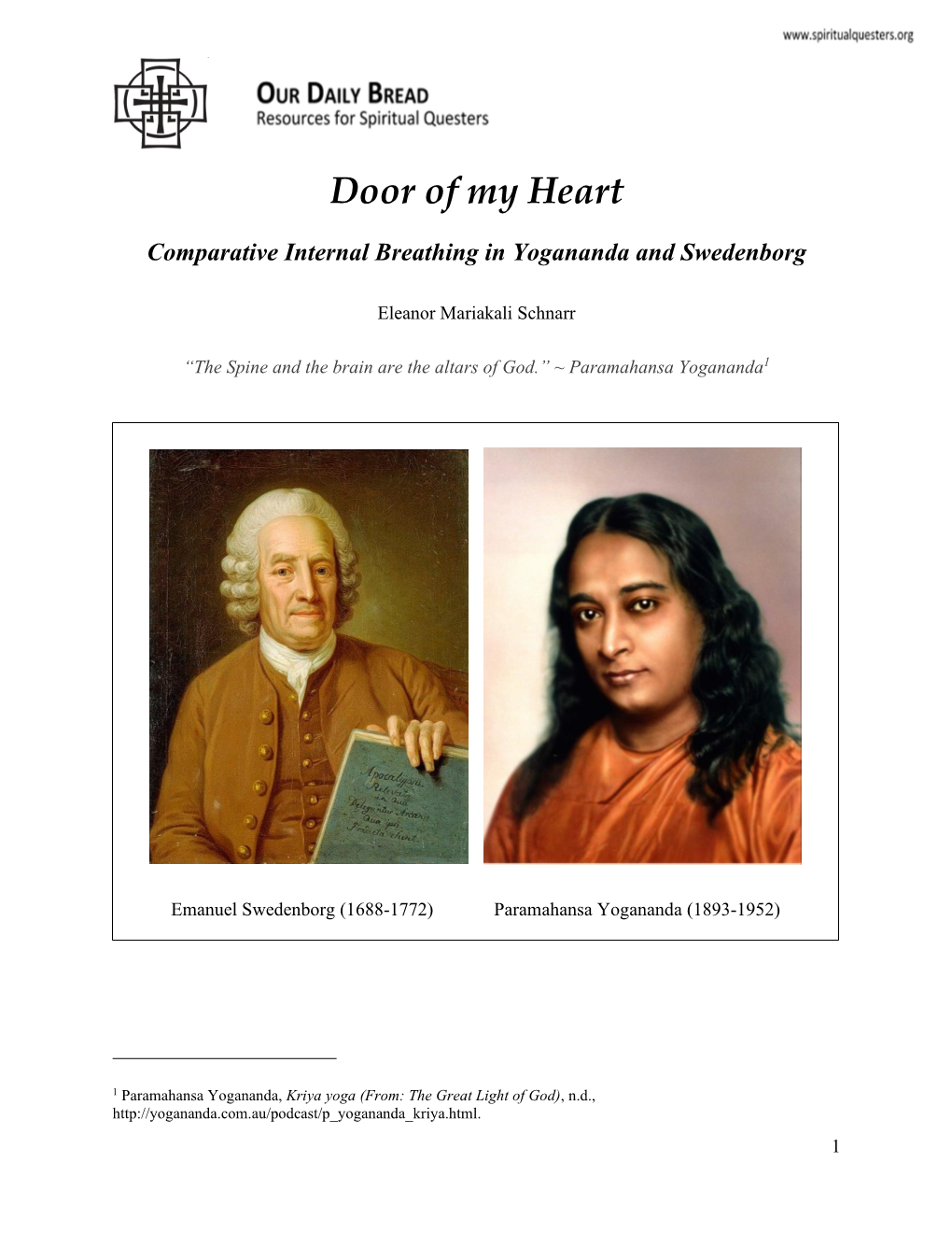 Door-Of-My-Heart-Swedenborg and Yogananda