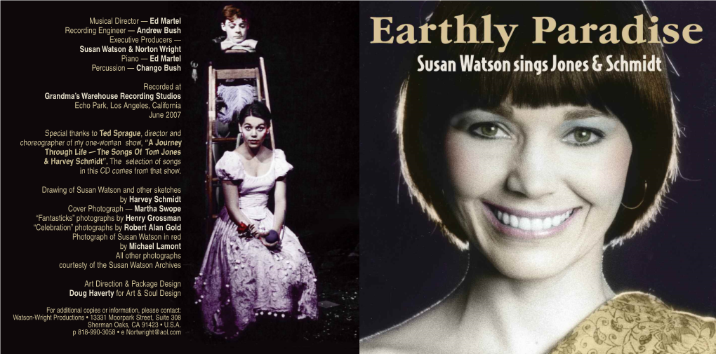 Andrew Bush Executive Producers — Susan Watson & Norton Wright Piano