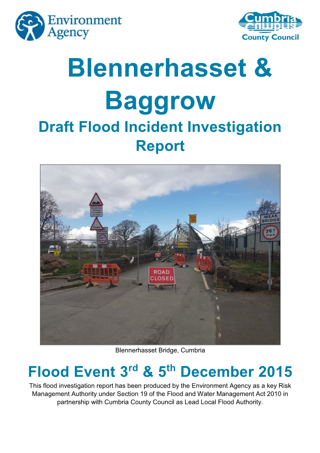 Blennhasset and Baggrow Flood Investigation Report (DRAFT)