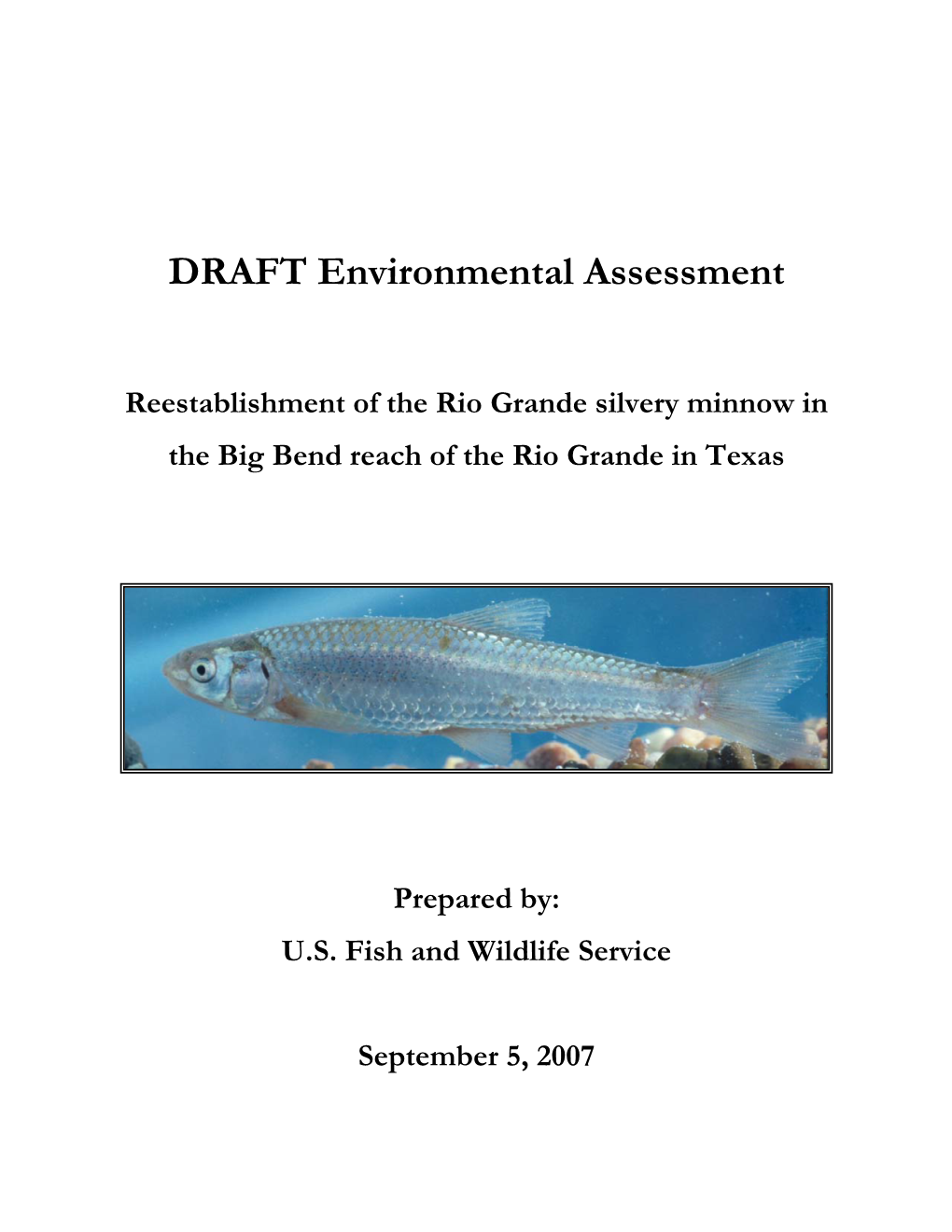 DRAFT Environmental Assessment