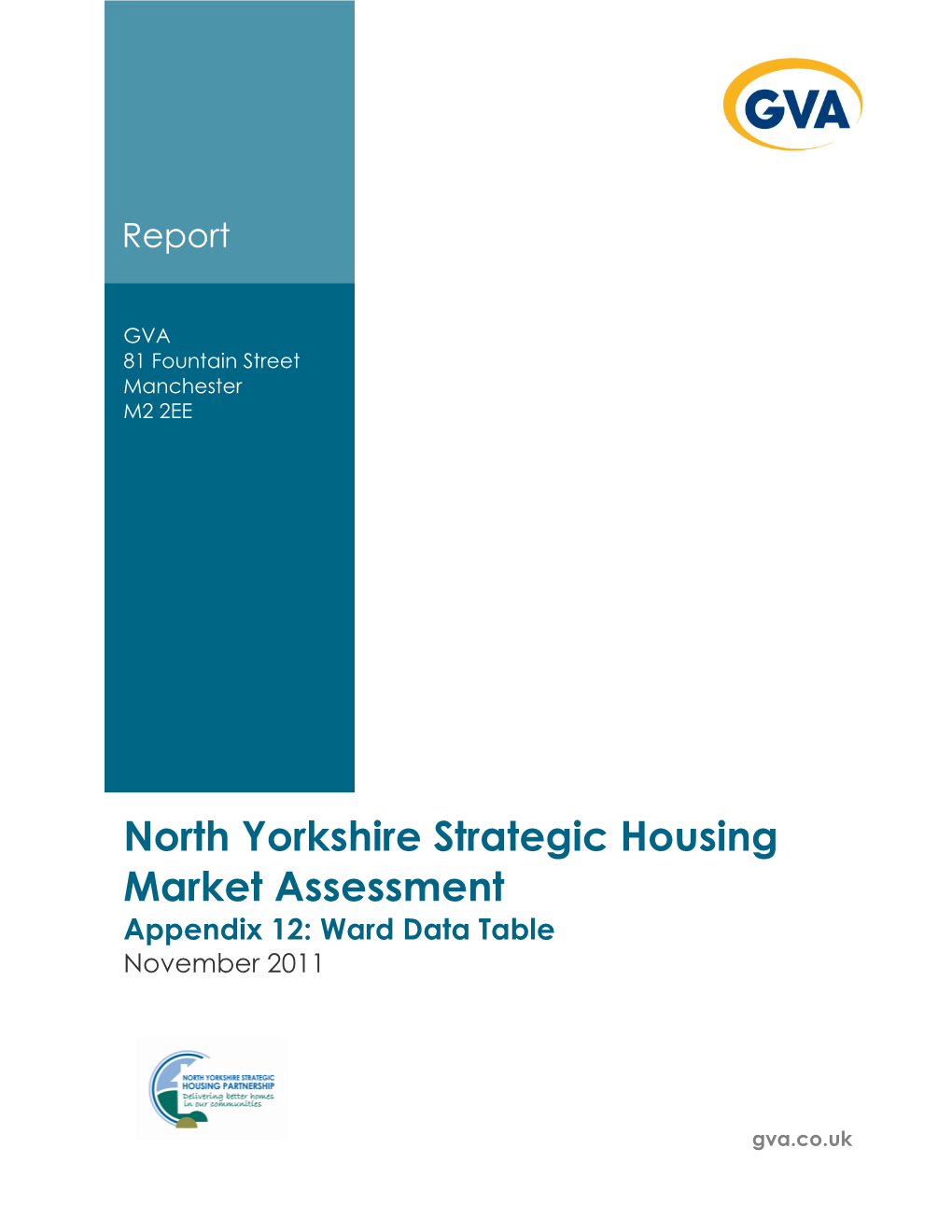 North Yorkshire Strategic Housing Market Assessment