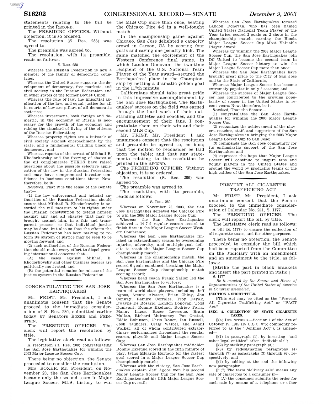 Congressional Record—Senate S16202