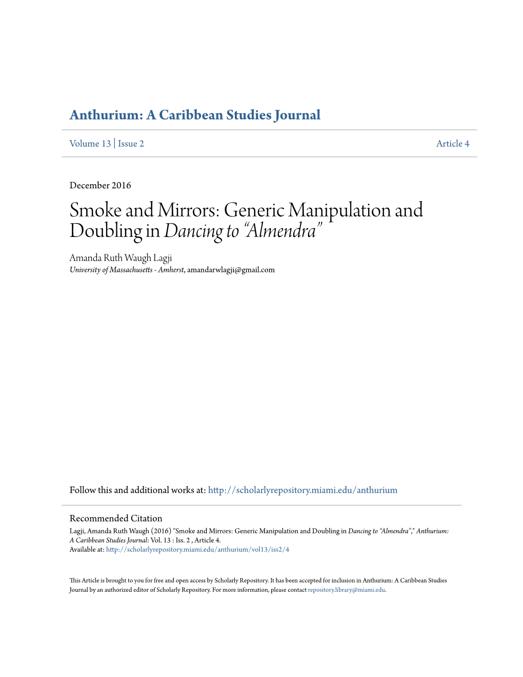 Smoke and Mirrors: Generic Manipulation and Doubling in &lt;Em