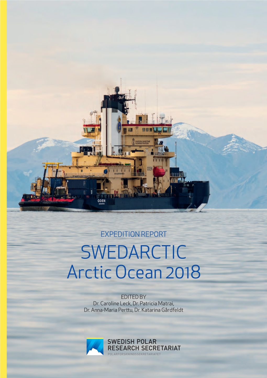 SWEDARCTIC Arctic Ocean 2018