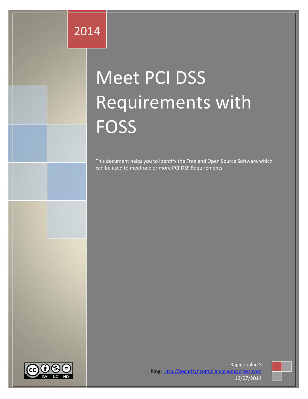 Meet PCI DSS Requirements with FOSS