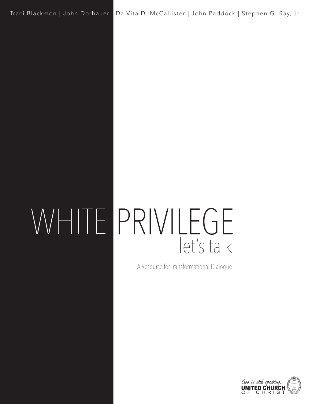 White Privilege Curriculum