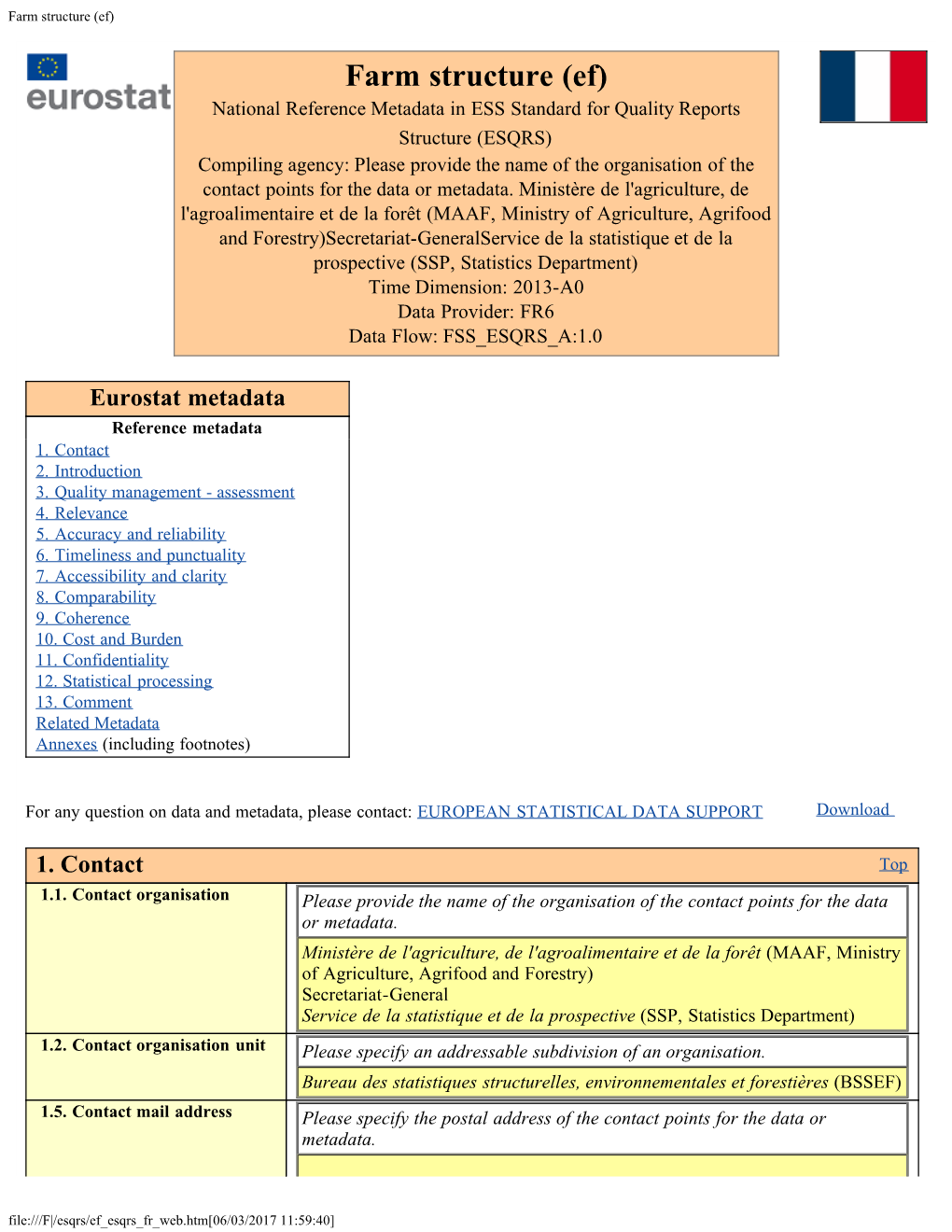 Farm Structure (Ef)