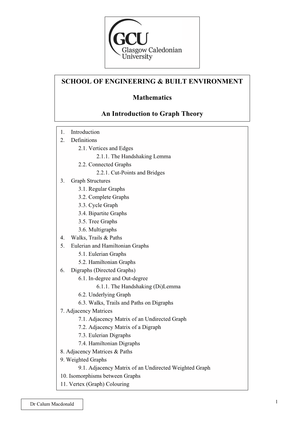 Intro to Graphtheory.Pdf