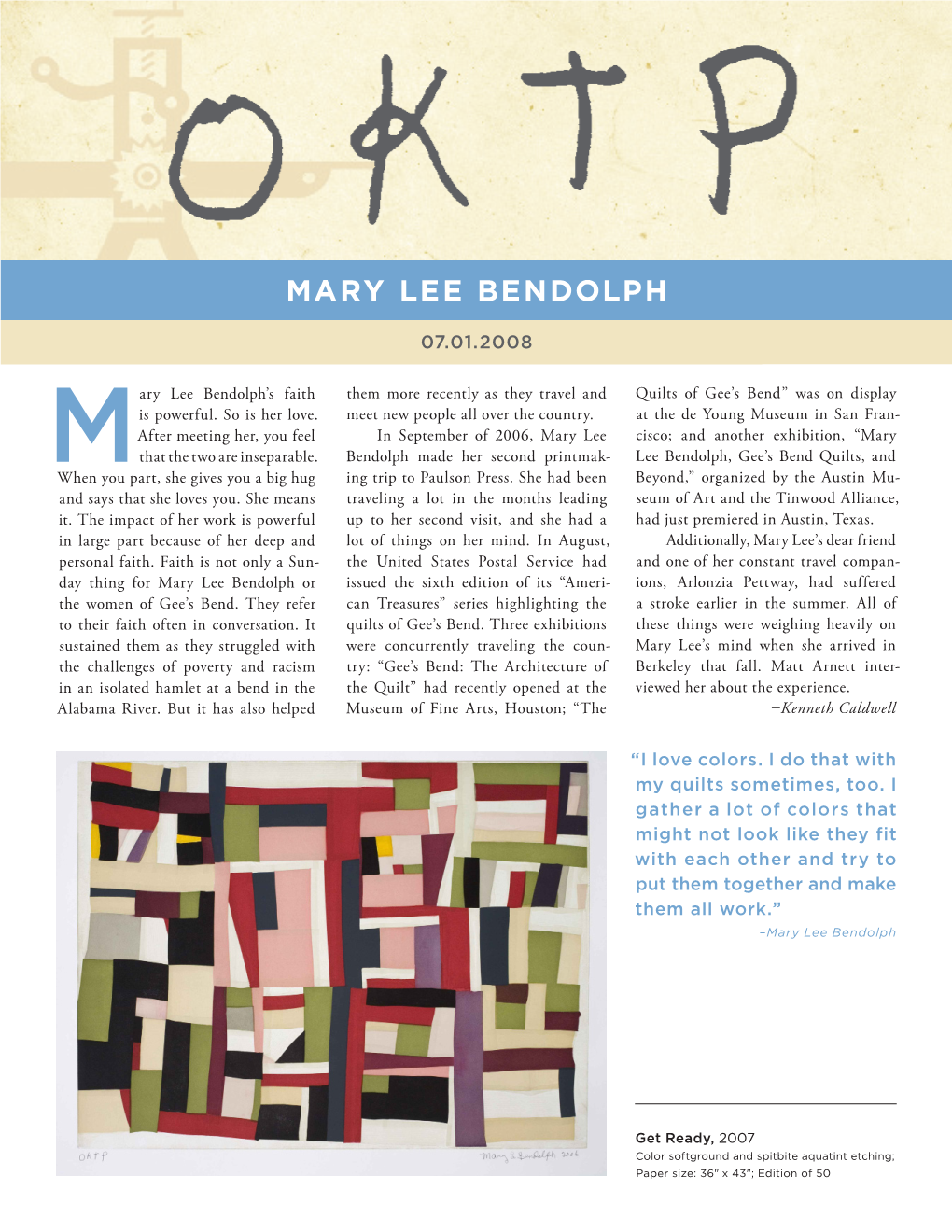 Mary Lee Bendolph