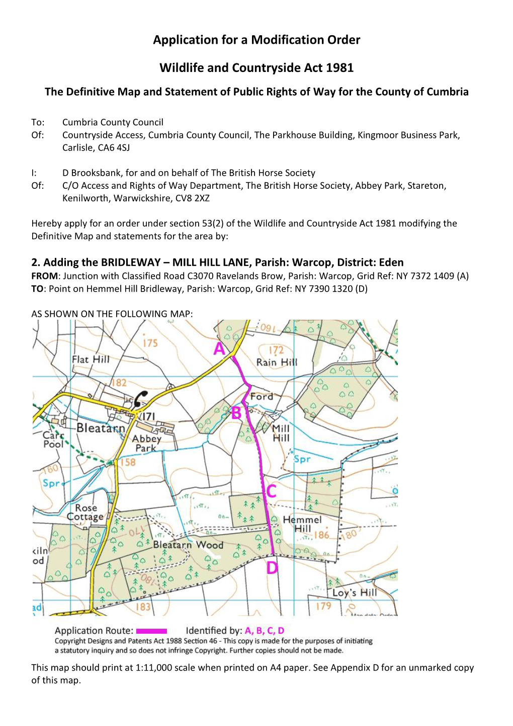 372000-384-WCA81- Application and Plan