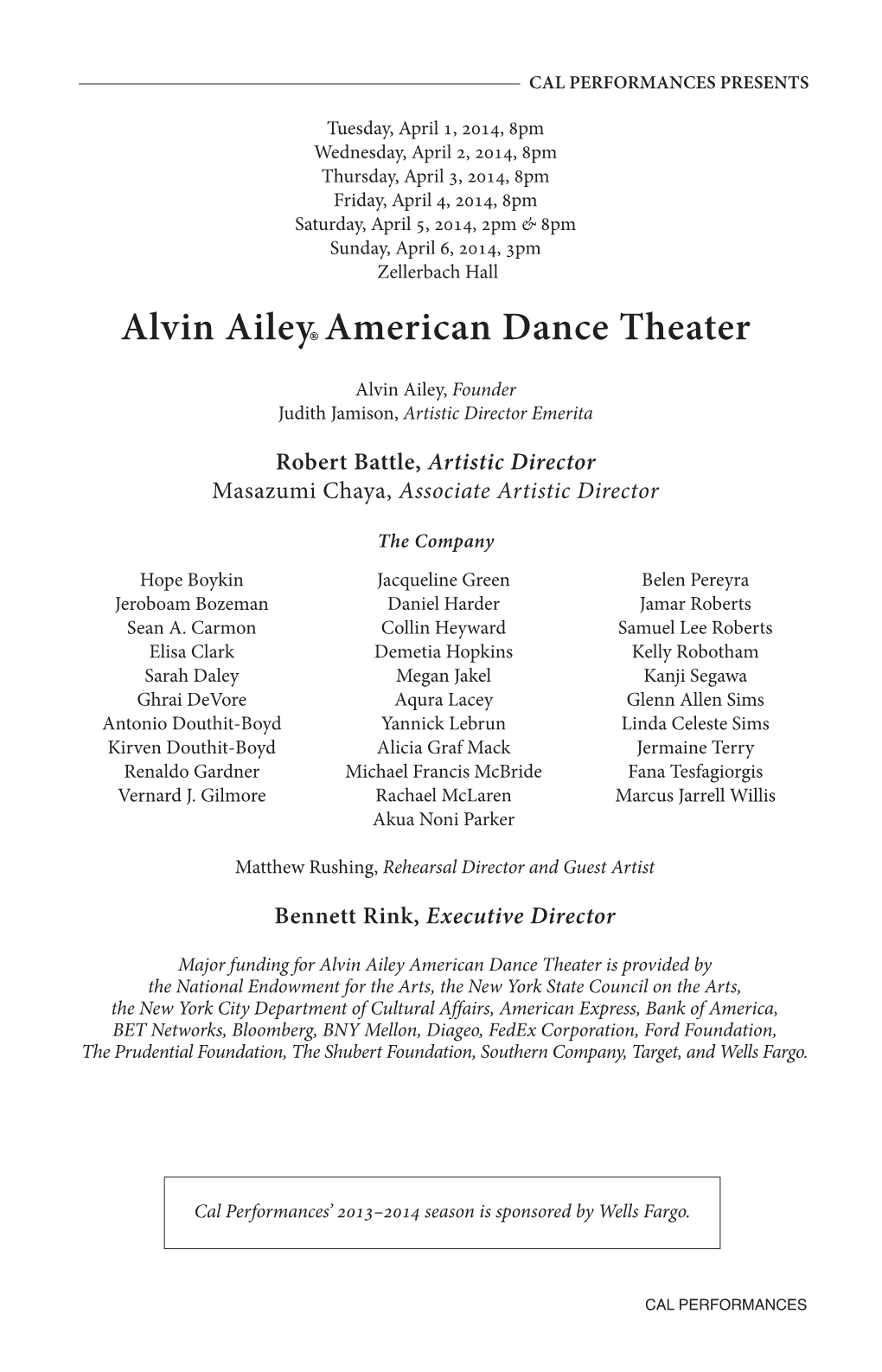 Alvin Ailey American Dance Theater