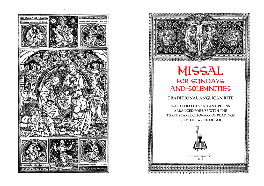 Missal for Sundays and Solemnities