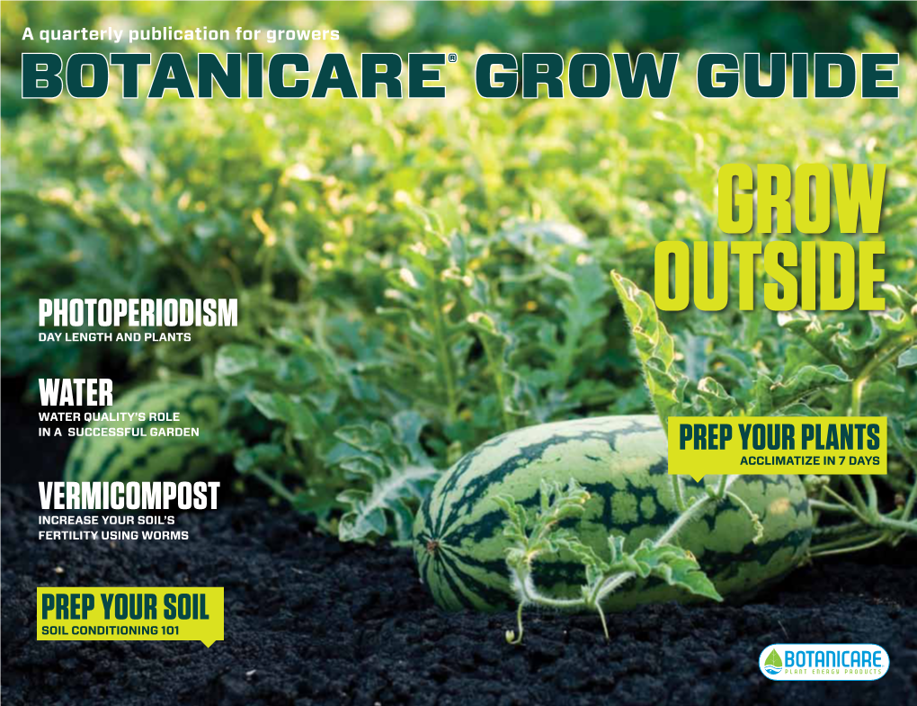 Botanicare® Grow Guide Grow